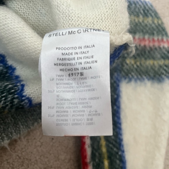Stella McCartney Mohair Tartan Plaid Sweater - Picture 11 of 13